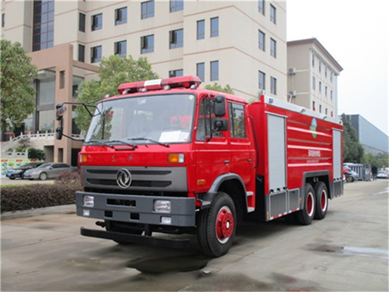 東風12-14噸后雙橋水罐消防車