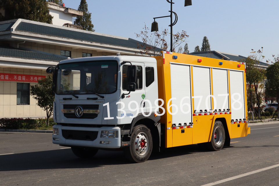 東風D9大流量排水車